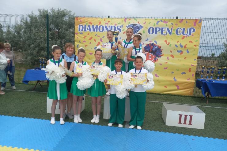 Черлідерки з Веселого Кута підкорили «Diamonds Open Cup 2026»