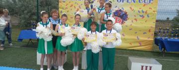Черлідерки з Веселого Кута підкорили «Diamonds Open Cup 2026»