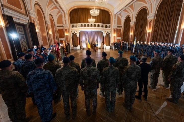 В Одесі Президент оголосив про створення нової бригади протимінних кораблів