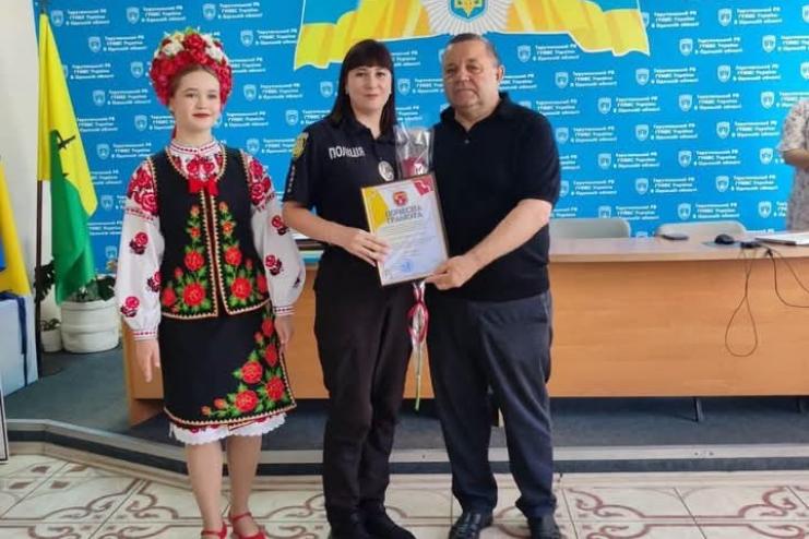 У Бессарабській громаді відзначили поліцейських з нагоди професійного свята