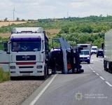 На трасі Одеса-Рені перекинулася цистерна з дизпаливом