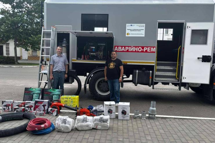 Кілійська громада отримала сучасну спецтехніку завдяки міжнародному проєкту