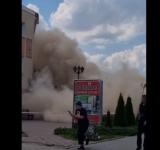ВІДЕО: на Одещині в центрі міста обвалилася будівля швейної фабрики