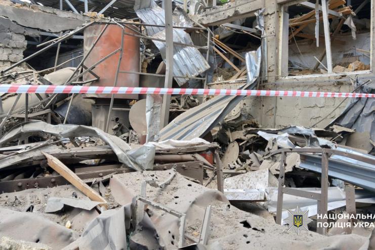В Одесі внаслідок удару по цивільній інфраструктурі травмовано двоє людей