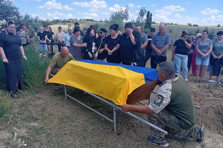 У Бессарабській громаді попрощалися із загиблим Захисником