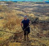 На Одещині триває ліквідація масштабної пожежі на полях зрошення