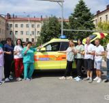 Німецькі благодійники передали Ізмаїльській лікарні спеціальний автомобіль