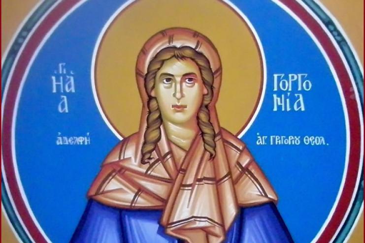 18 серпня. Пам'ять праведної Нонни матері святого Григорія Богослова