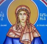 18 серпня. Пам'ять праведної Нонни матері святого Григорія Богослова