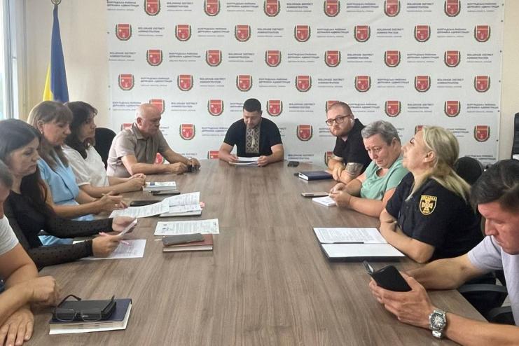 Засідання комісії ТЕБ та НС на Болградщині: готовність шкіл, укриття та протипожежний стан